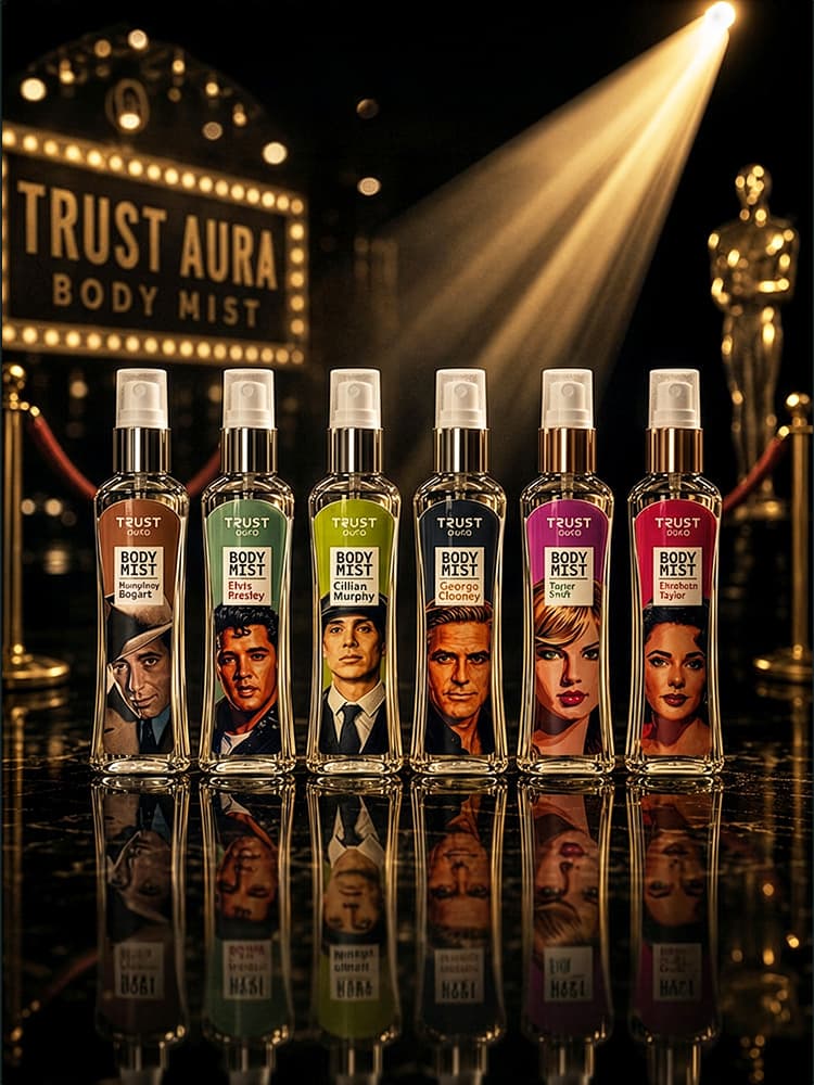 بادی میست مردانه TRUST aura مدل Elvis Presley